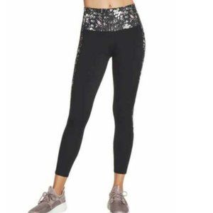NwT Women Skechers Gowalk High Waist 7/8 Tight Wildflower Print XS Legging C502